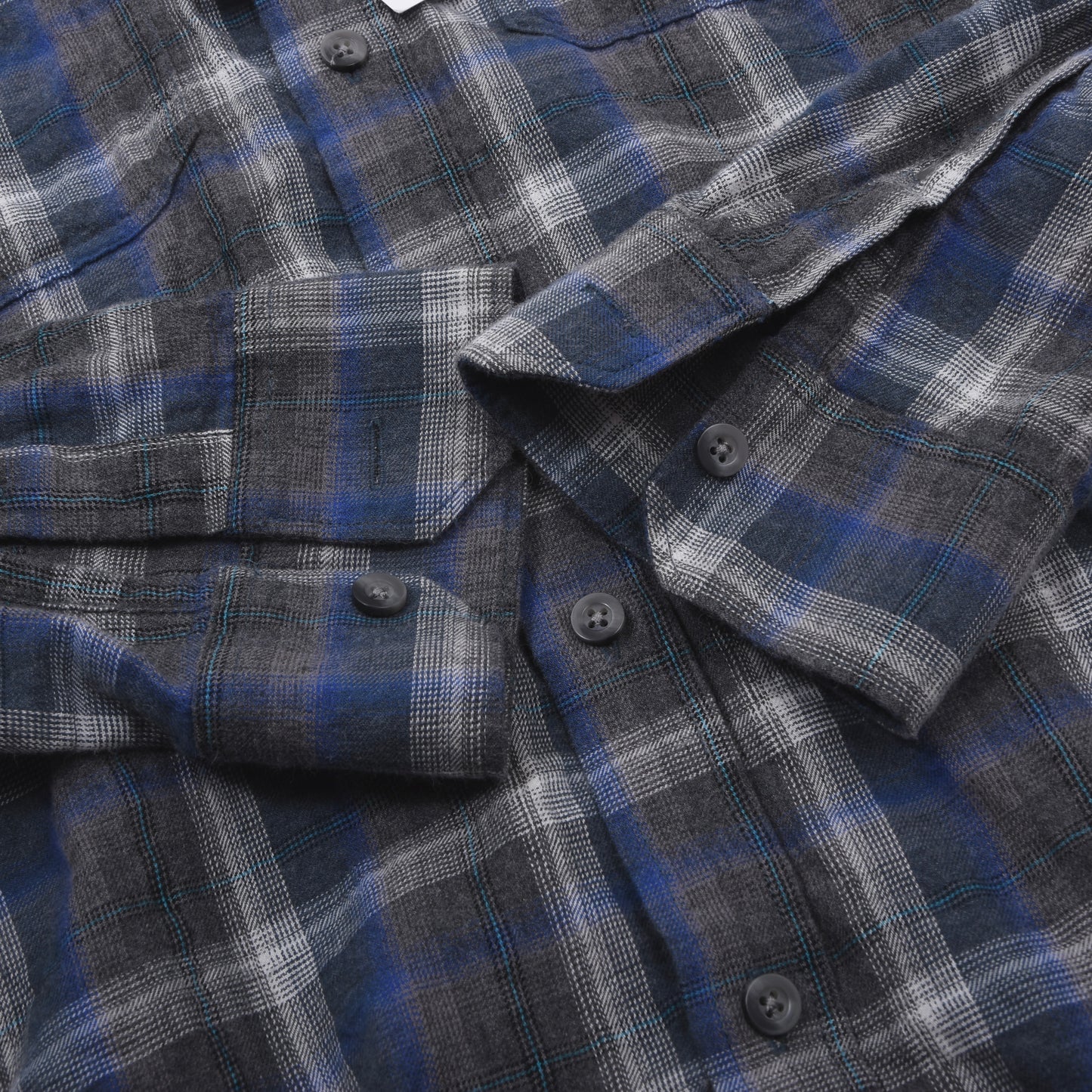 Oakley Cotton Flannel Shirt Size S - Blue/Grey Plaid