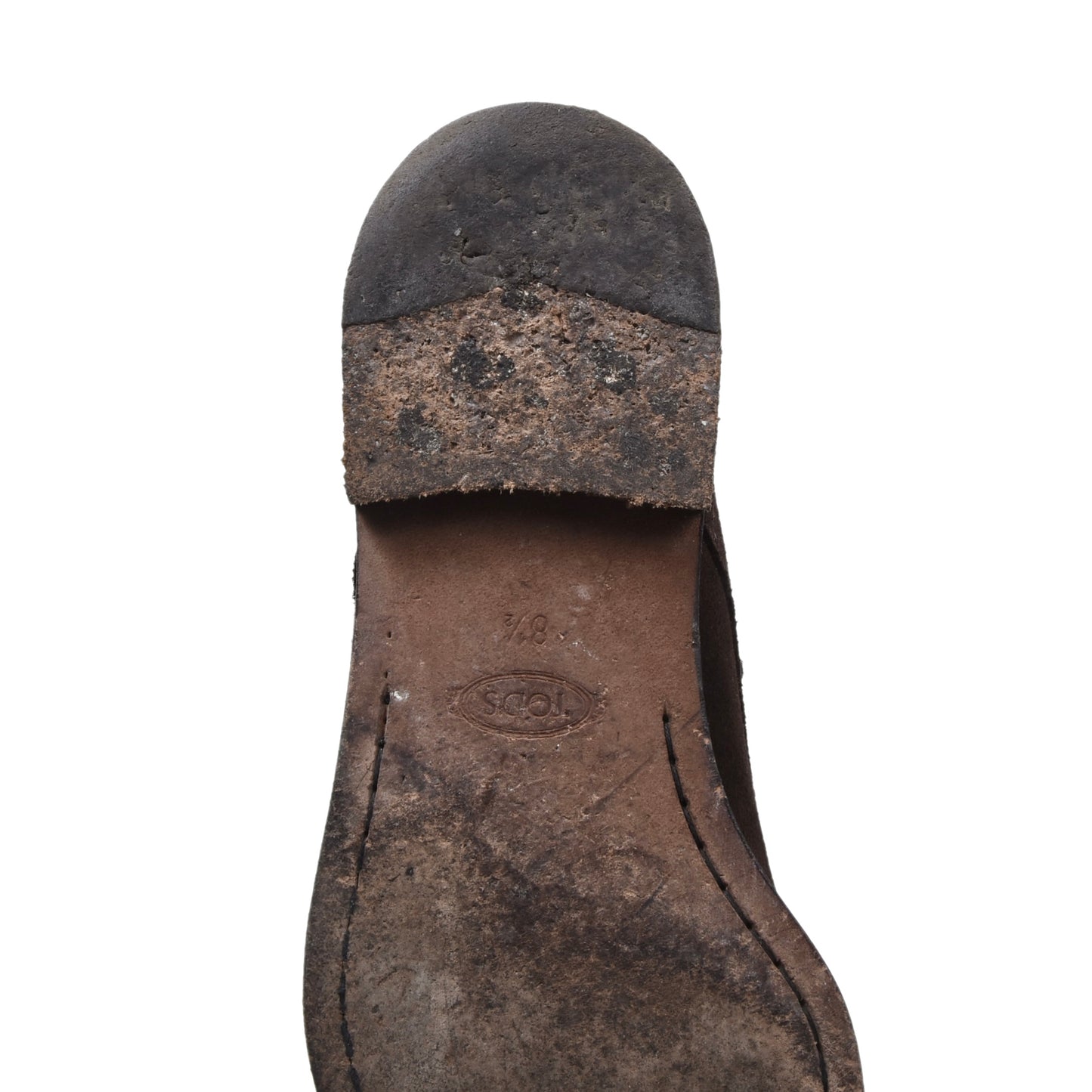 Tod's Suede Moccasins/Shoes Size  8 1/2 - Brown