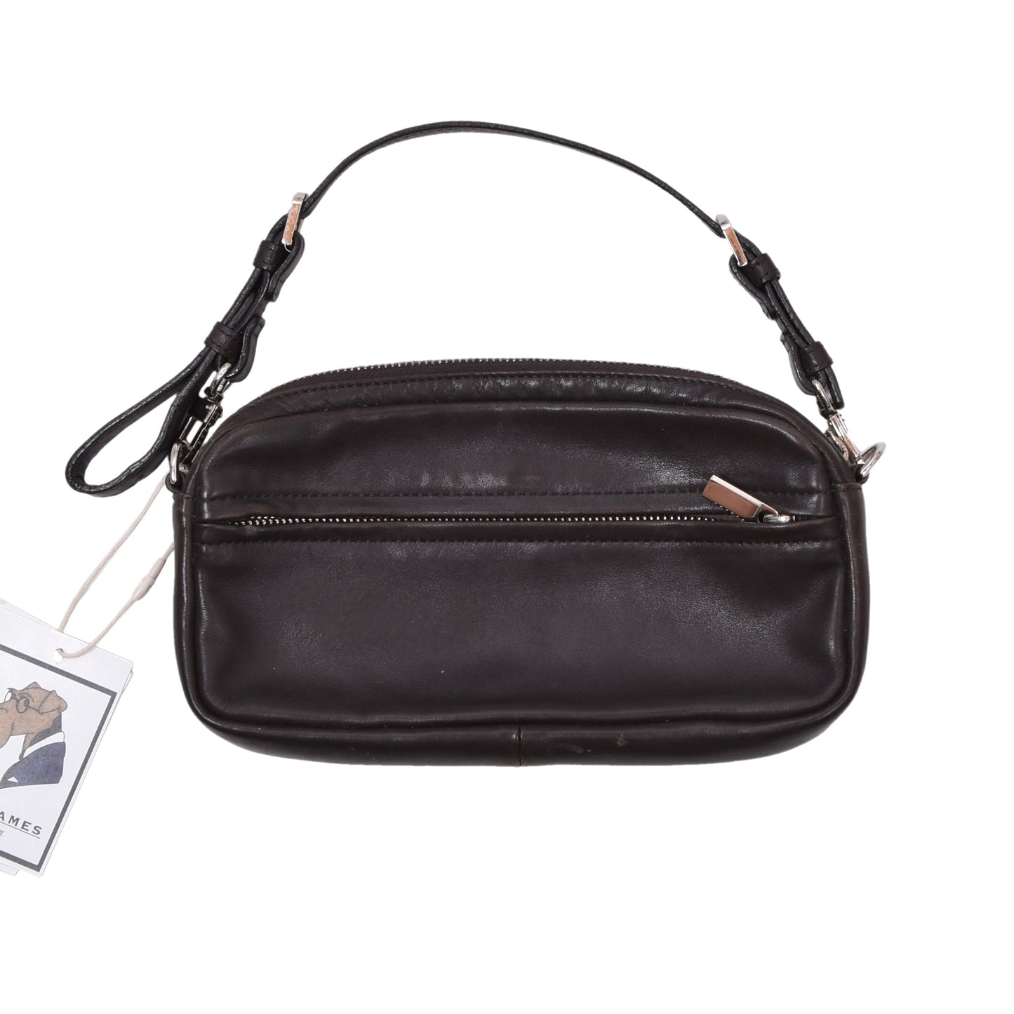 Bree Leder-Reisebrieftasche/-Organizer – Braun