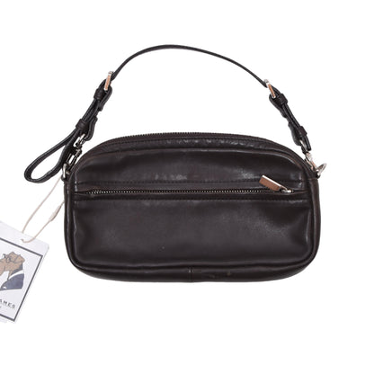 Bree Leder-Reisebrieftasche/-Organizer – Braun