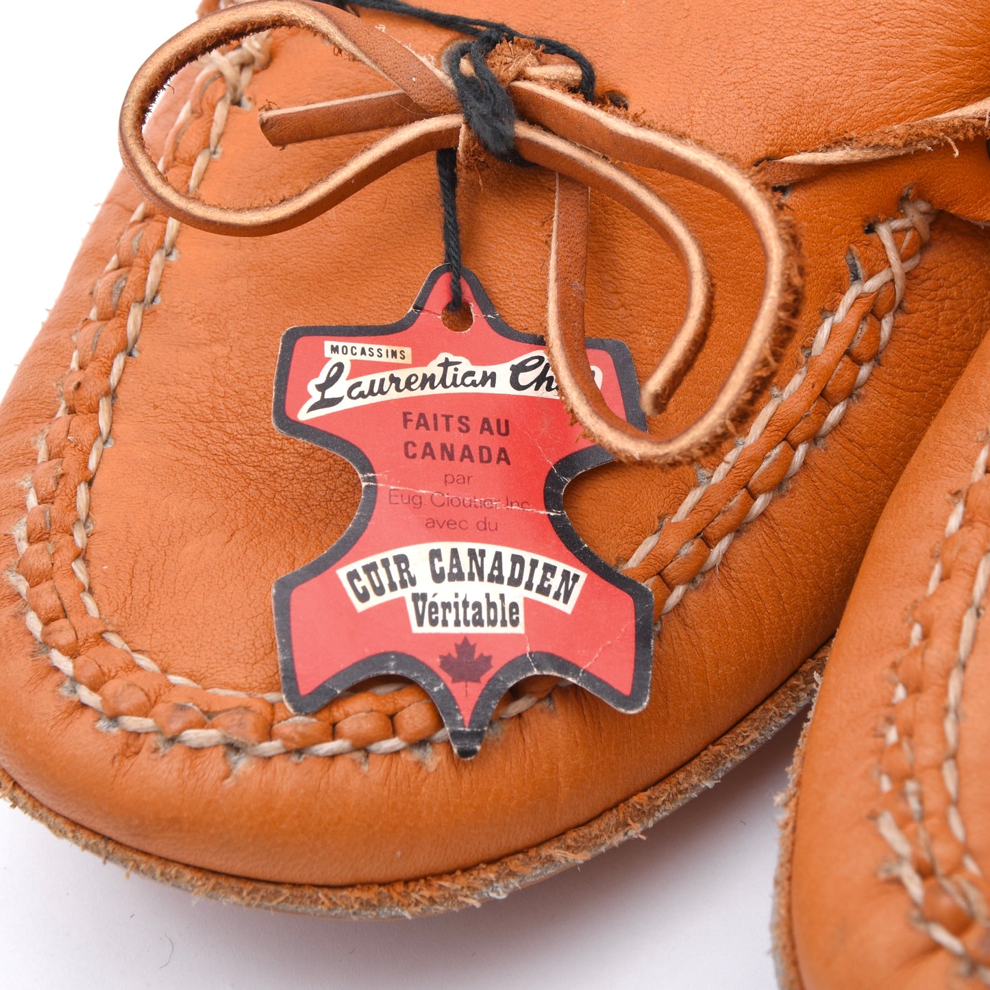 Laurentian Chief Karibu Mokassins/Hausschuhe Größe 6 - Orange