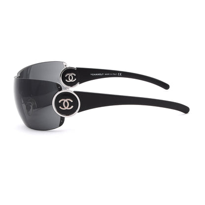 Vintage Chanel Y2K Sunglasses Mod. 6027 - Black/Grey