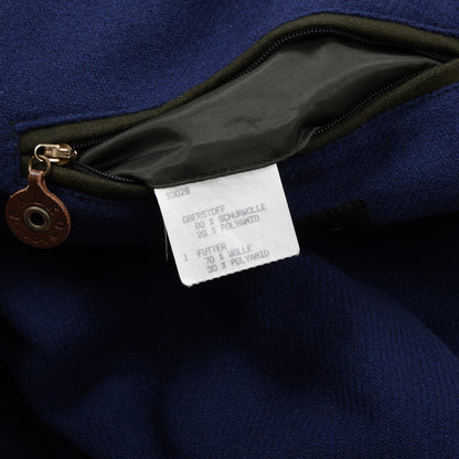 Vintage SALKO Wollmischung Jacke Brust 66,5cm - Grün
