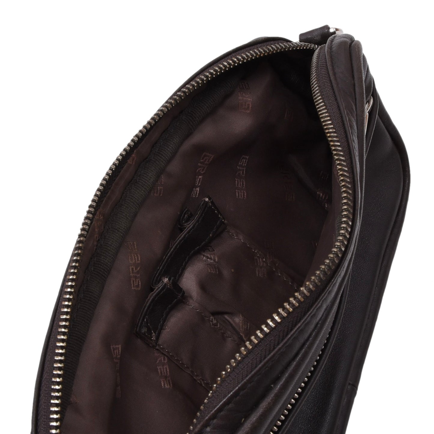 Bree Leder-Reisebrieftasche/-Organizer – Braun