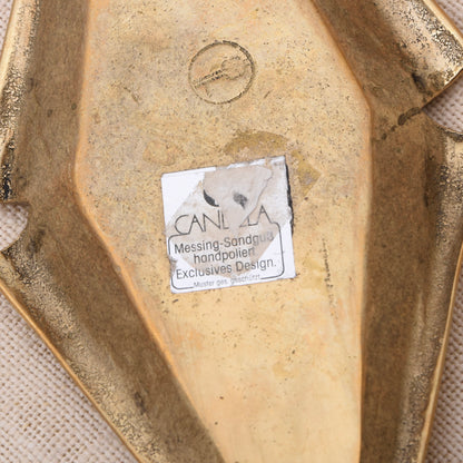 Vintage Messing-Ablageschale von Candela