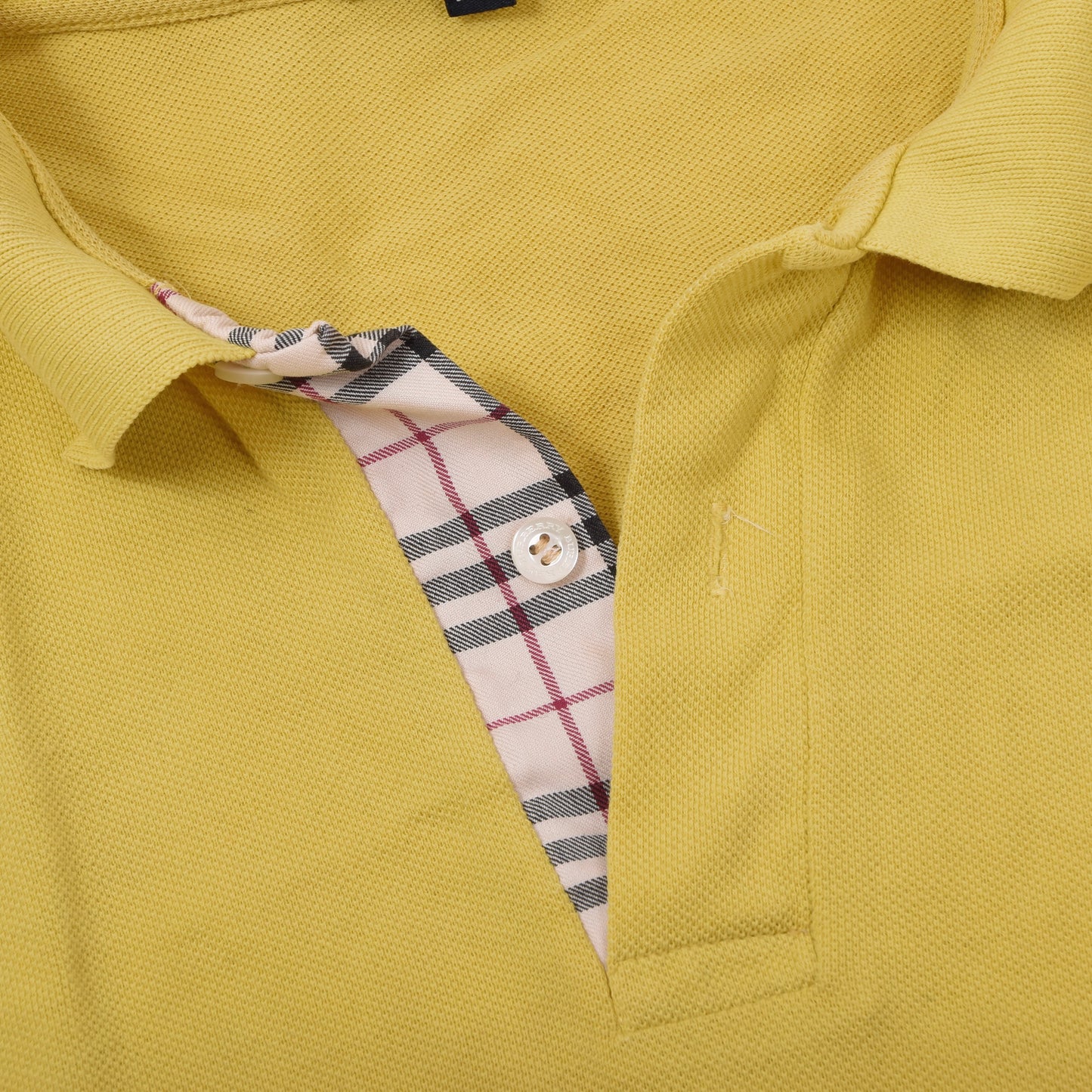Burberry London 3x Polo Shirts Size S ca. 47-55cm - Blue/Yellow/Navy