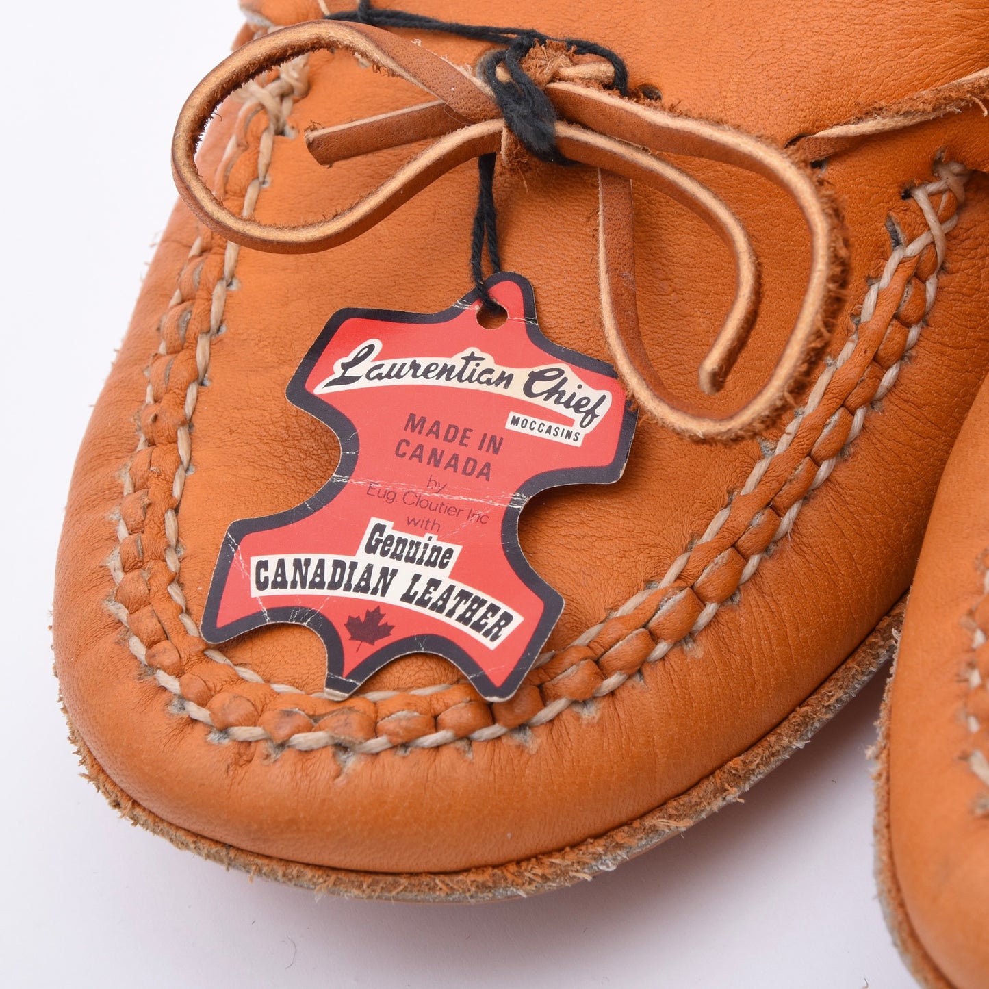 Laurentian Chief Karibu Mokassins/Hausschuhe Größe 6 - Orange