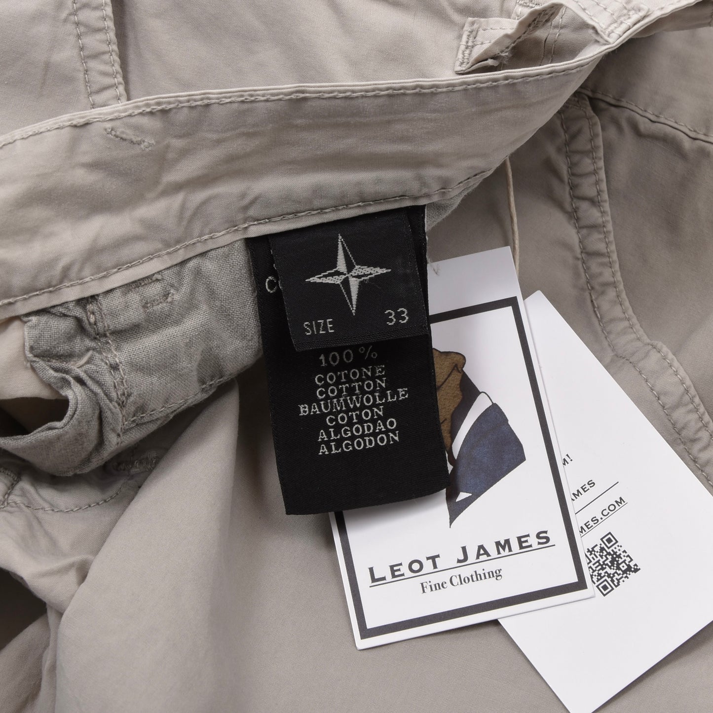 Stone Island Shorts Größe W33 Made in Italy - Beige