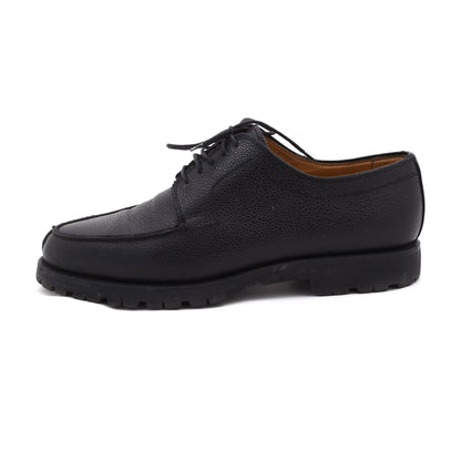 Lederer Split Toe Norweger Schuhe Gr. 42 – Schwarz