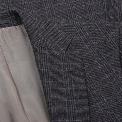 Hugo Boss Wool-Blend Jacket Size 46 - Grey Plaid