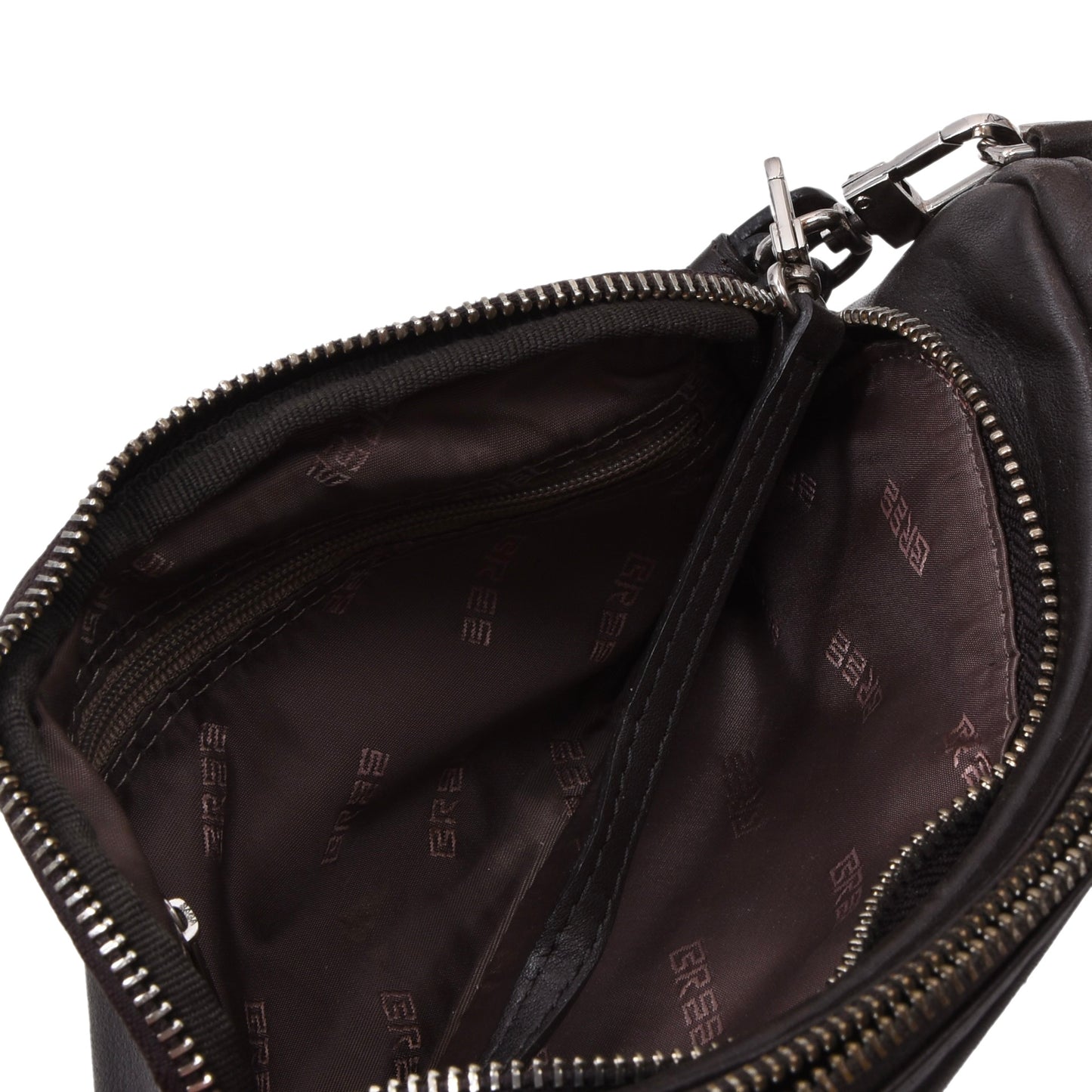 Bree Leder-Reisebrieftasche/-Organizer – Braun