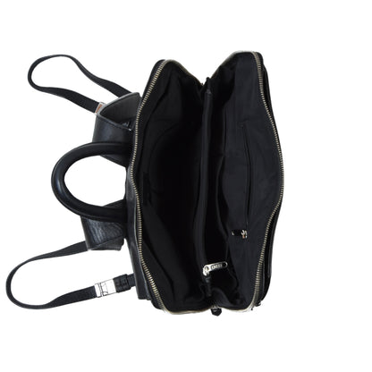 Bree Leather Rucksack - Black