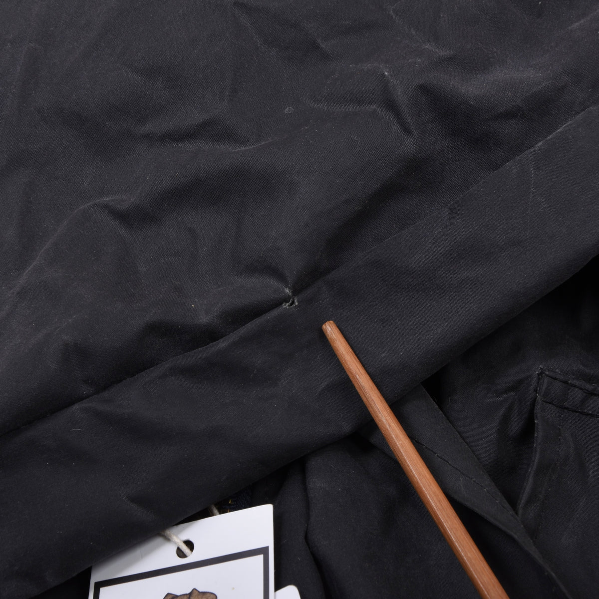 Hamilton Exclusive Waxed Jacket Size XXL Chest 79.5cm Made in England - Navy Blue