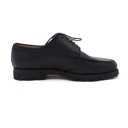 Lederer Split Toe Norweger Schuhe Gr. 42 – Schwarz
