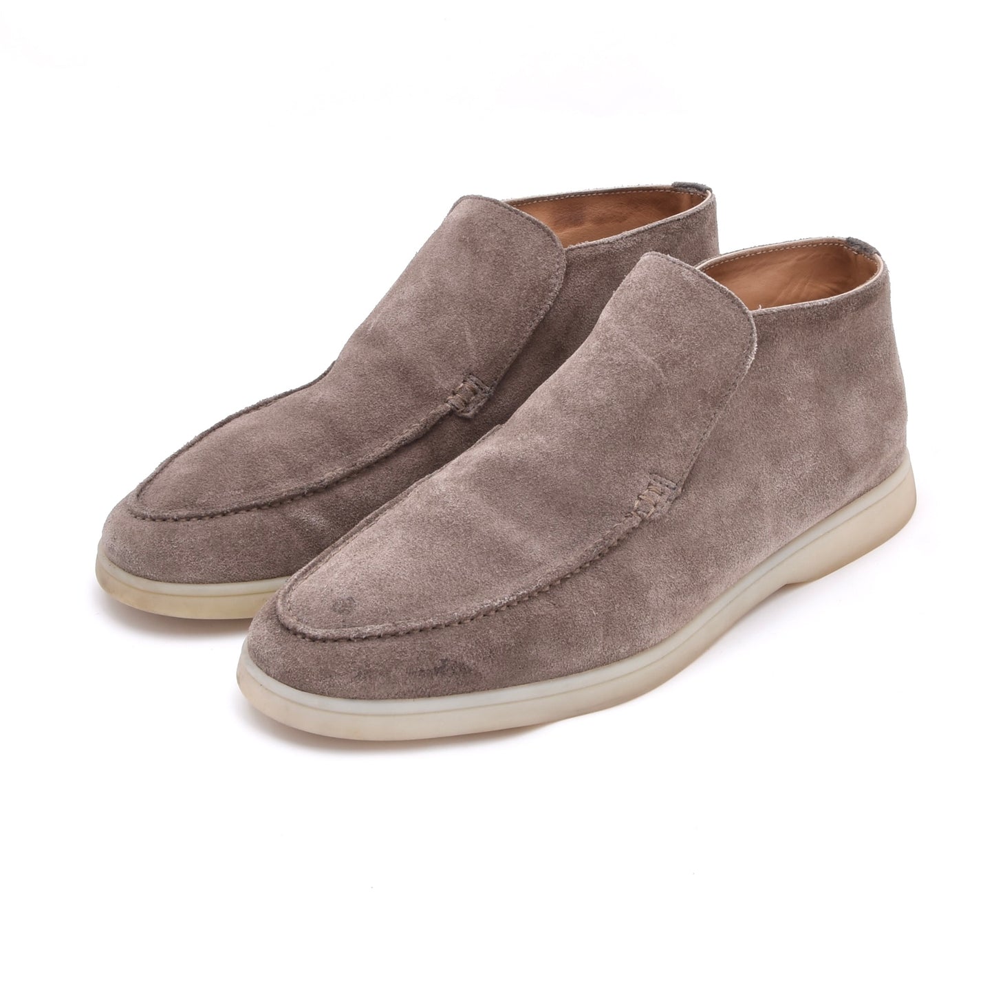 Aurelien Suede 'City Loafers' Größe 41 - Grau-Taupe