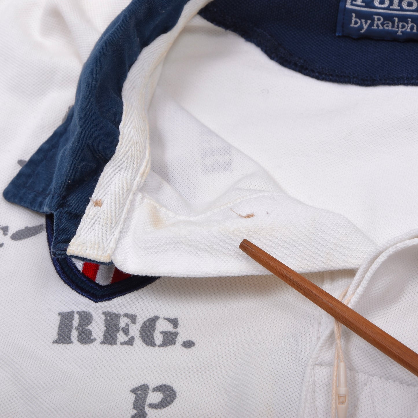 Polo Ralph Lauren & Lacoste 2x Polo Shirts Size XL ca. 56.5cm - Black & White