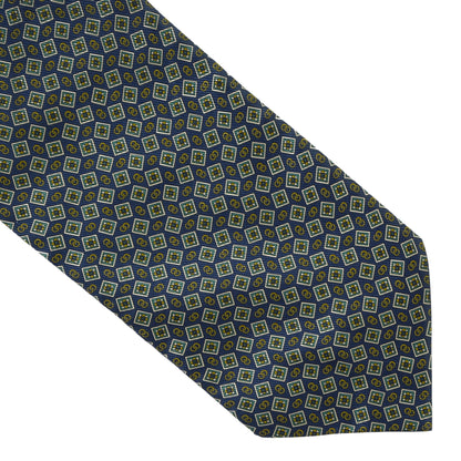 Maestro x Strießnig Silk Ascot/Cravat Tie ca. 89.5cm/14cm - Navy