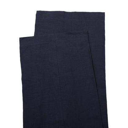 Kamar Leinenhose Größe 54 ca. 47cm Made in Italy - Marineblau