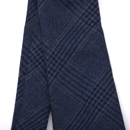 Brooks Brothers Wollkrawatte Made in USA - Blau Plaid