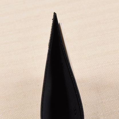 NOS Etienne Aigner Leather Notepad Business Card Holder - Black
