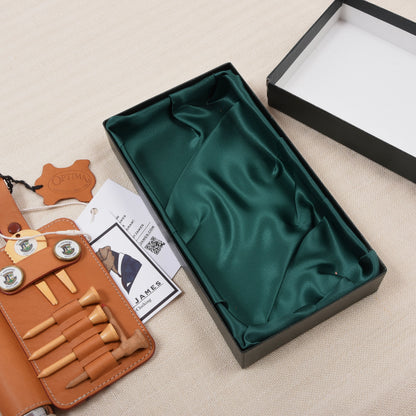 Optima für St. Andrew's Flachmann- und Golfset – Hergestellt in England