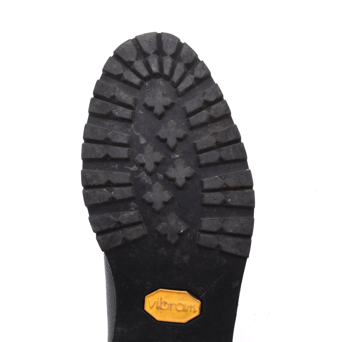 Lederer Split Toe Norweger Schuhe Gr. 42 – Schwarz