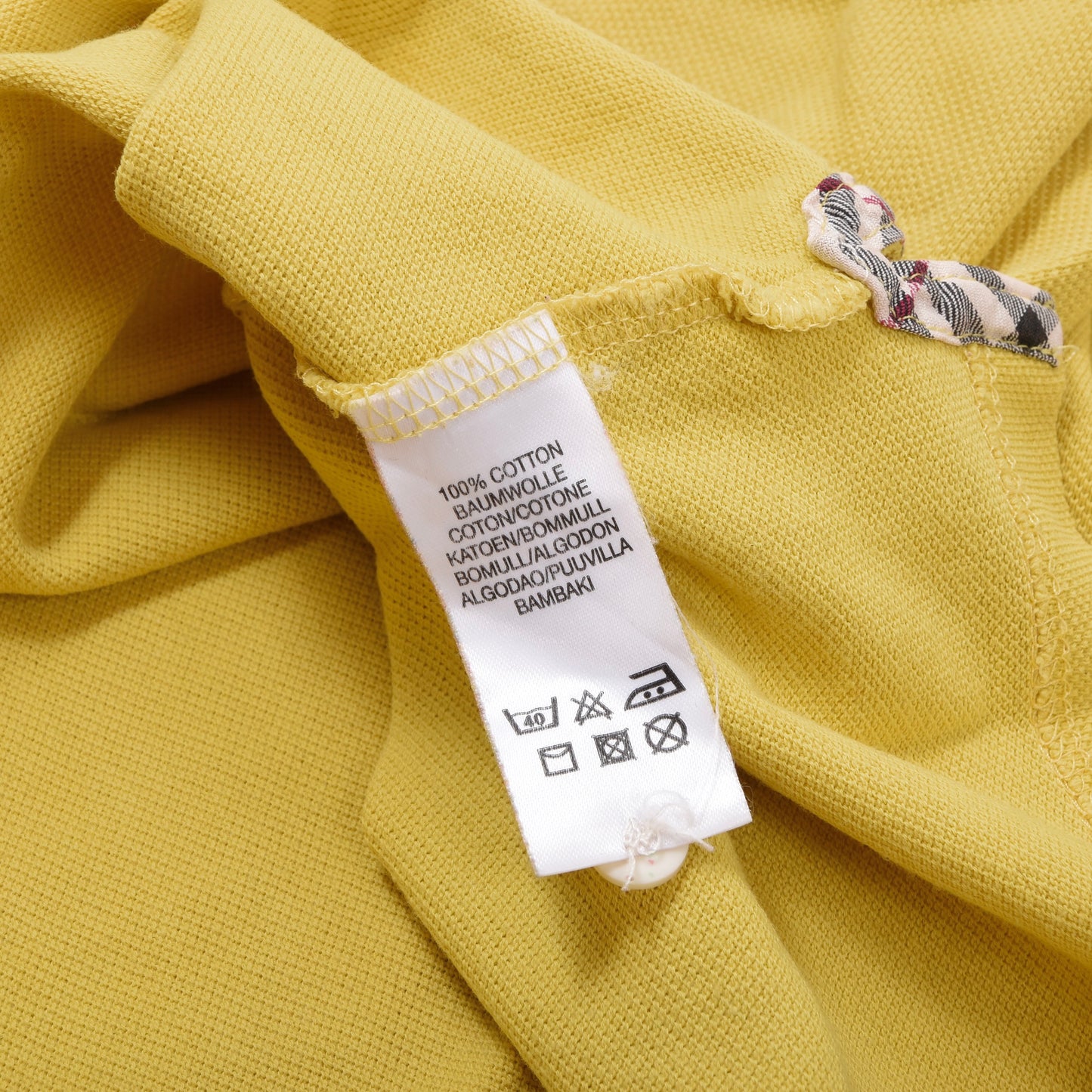 Burberry London 3x Polo Shirts Size S ca. 47-55cm - Blue/Yellow/Navy