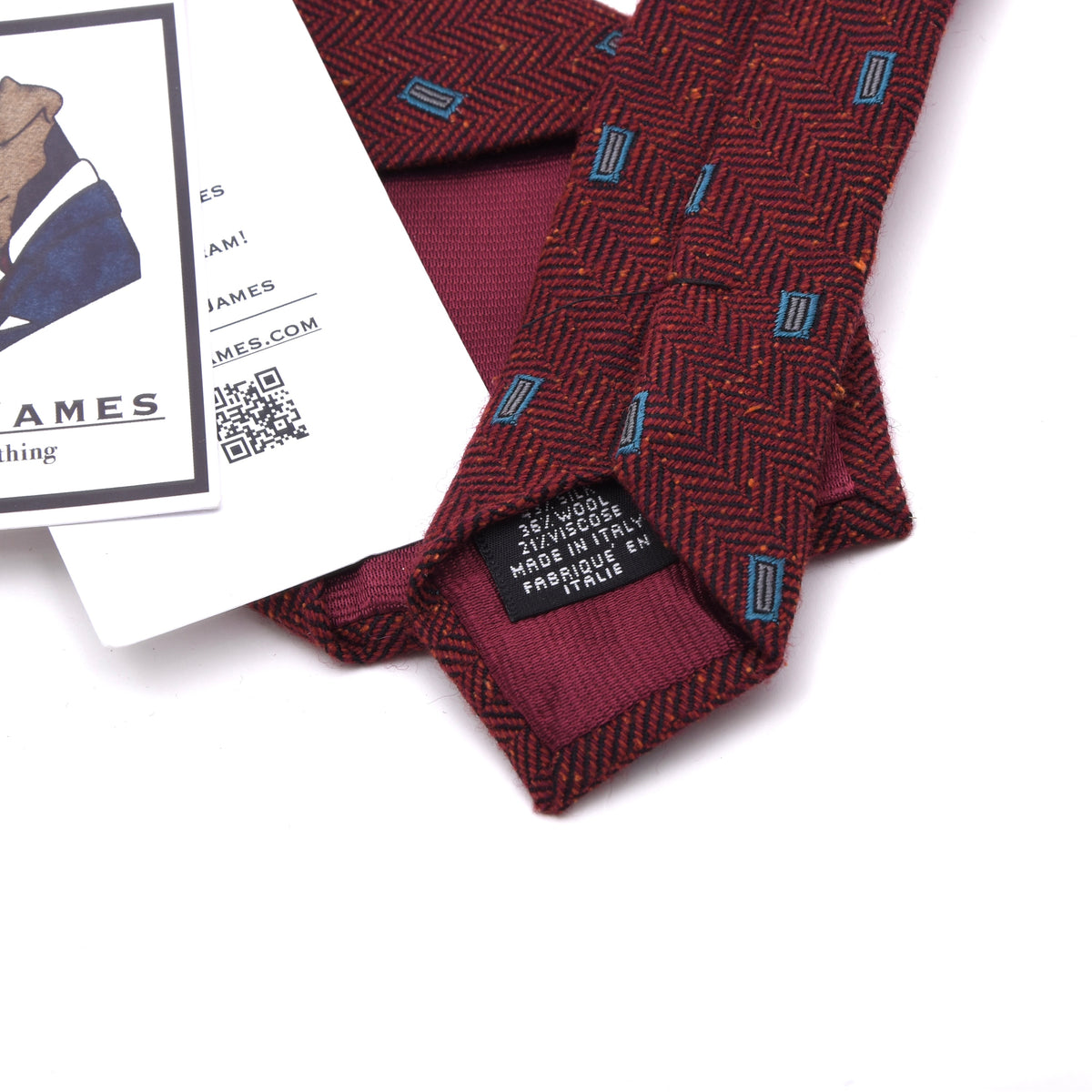 Dolce & Gabbana Silk-Wool-Viscose Tie Made in Italy