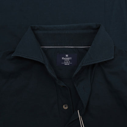 Hackett London 2x Polo Shirts Size M Classic Fit  ca. 52.5-53cm - Navy Blue/Green
