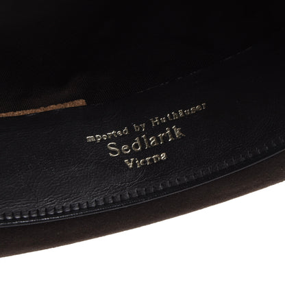 Vintage Parker Hut 6cm Krempe Größe 56 - Braun