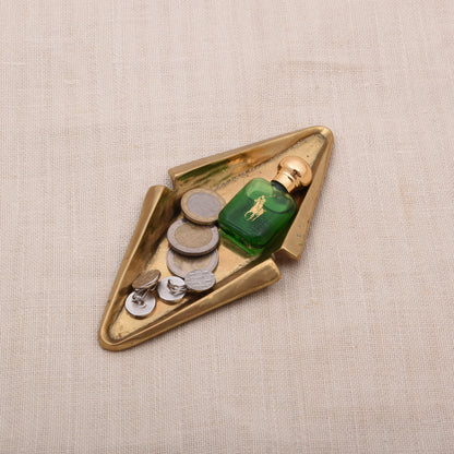 Vintage Messing-Ablageschale von Candela