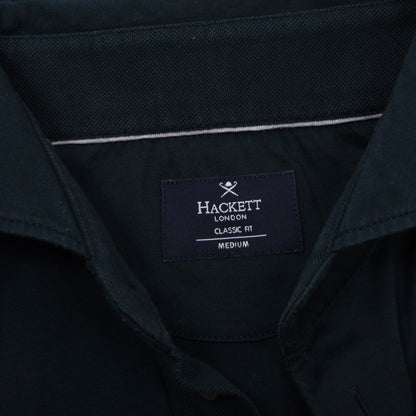 Hackett London 2x Polo Shirts Size M Classic Fit  ca. 52.5-53cm - Navy Blue/Green