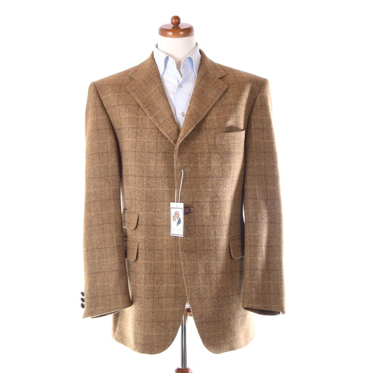 DAKS London Wolljacke, Größe 54, ca. 60,5 cm - kariert