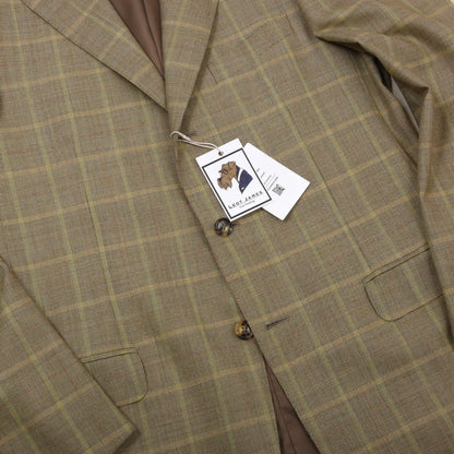 NWD Ermenegildo Zegna Trofeo Wolle Sakko Gr. 50L - Plaid