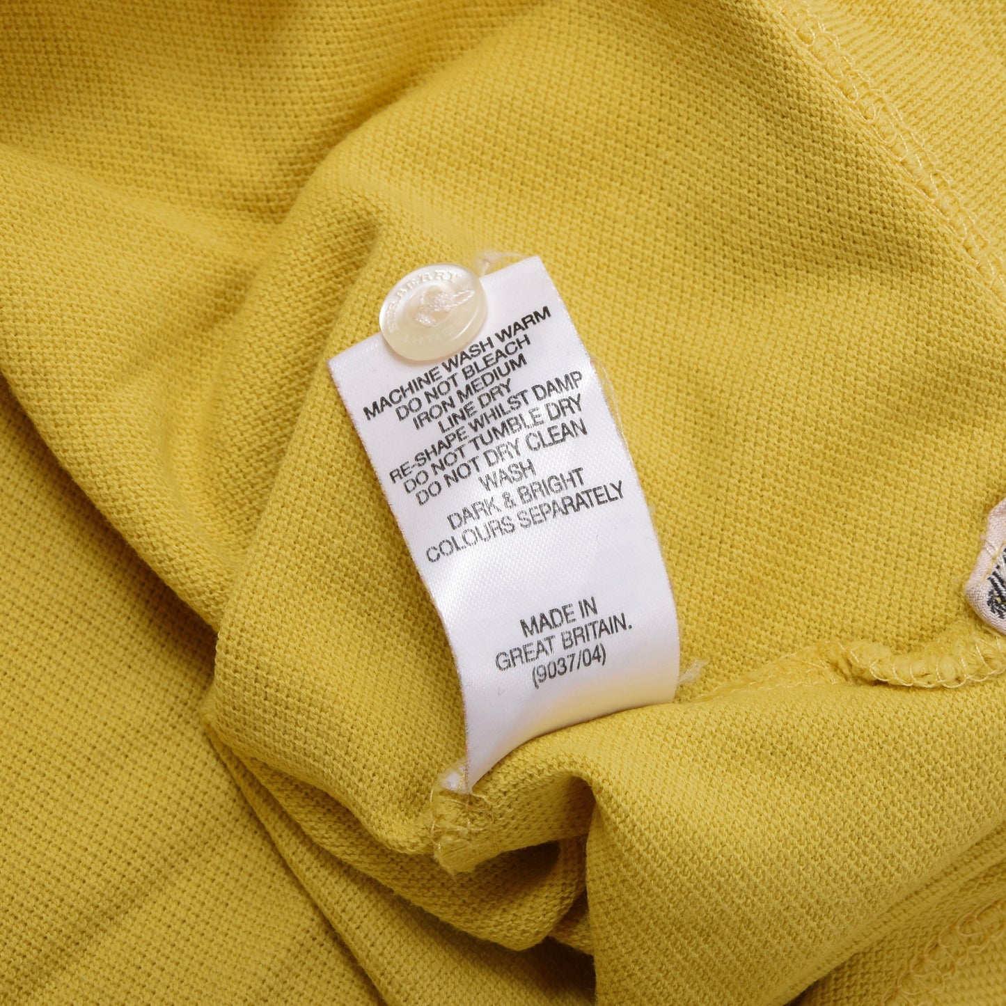 Burberry London 3x Polo Shirts Size S ca. 47-55cm - Blue/Yellow/Navy