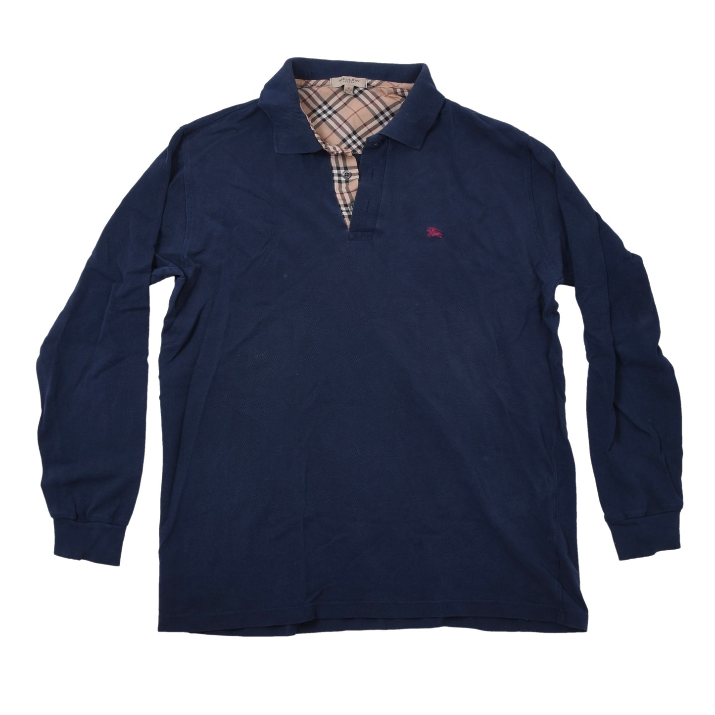 Burberry London 3x Polo Shirts Size S ca. 47-55cm - Blue/Yellow/Navy