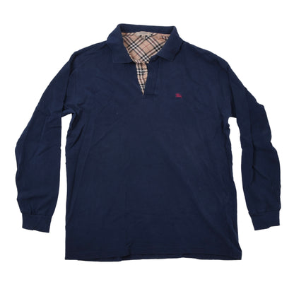 Burberry London 3x Polo Shirts Size S ca. 47-55cm - Blue/Yellow/Navy