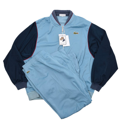Vintage Lacoste Made in France Track Suit  Chest ca. 65cm - Blue