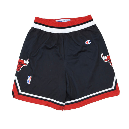 Vintage Champion/Chicago Bulls 1990s Away Shorts Size S - Black
