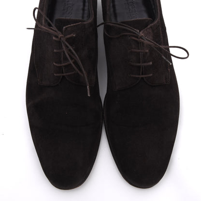 A. Testoni Suede Shoes Made in Italy Size 8 - Chocolate Brown