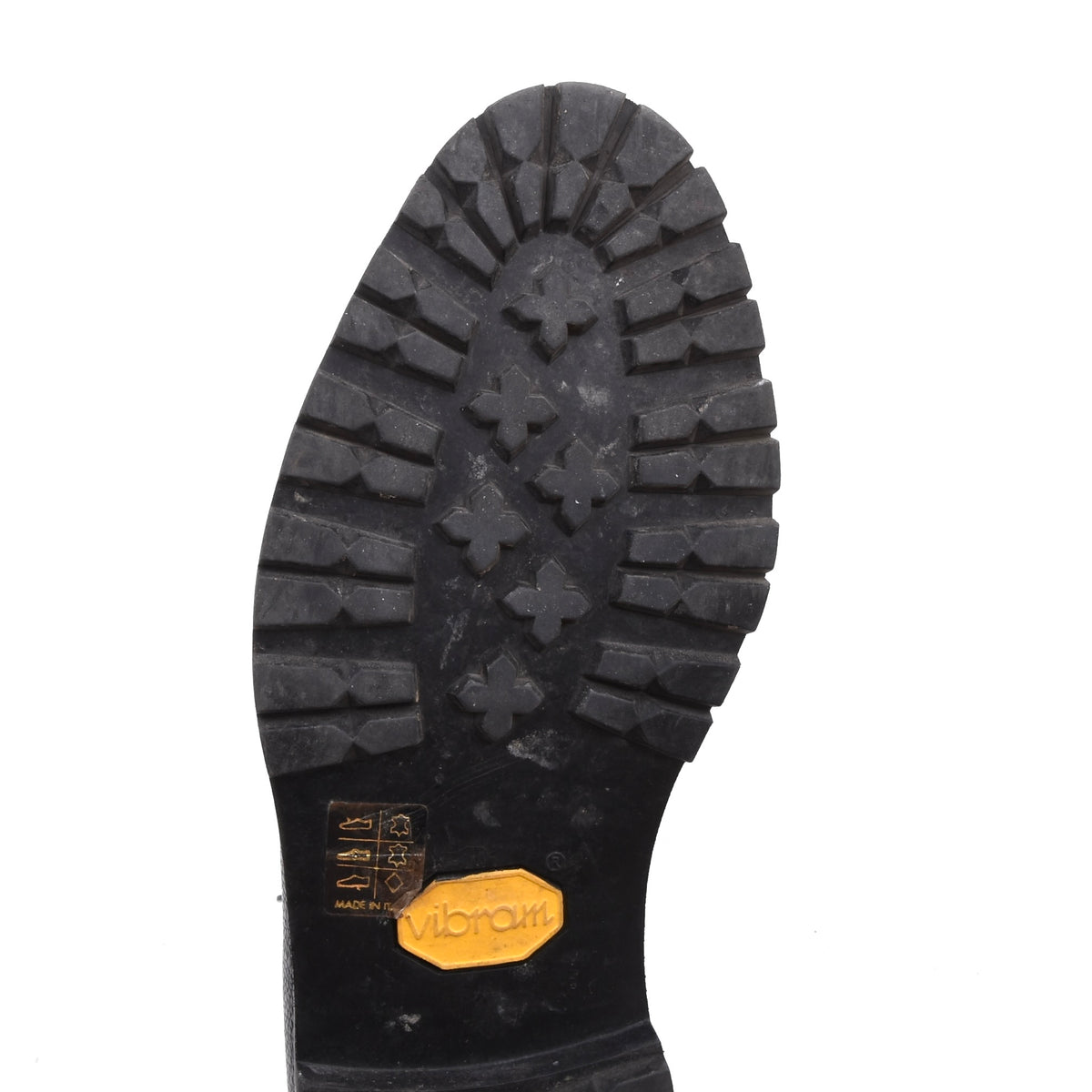 Lederer Split Toe Norweger Schuhe Gr. 42 – Schwarz