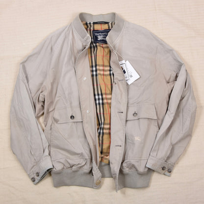 Vintage Burberrys Blouson/Jacke Gr. 52 Made in Spain - Beige-Grau