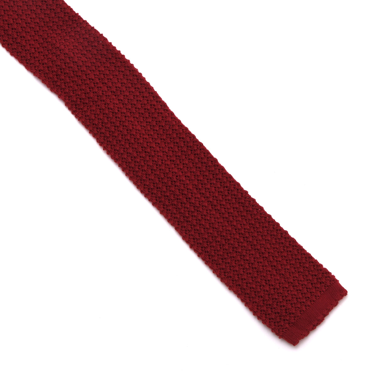 NOS Bleyle Chunky Knit Wool Tie - Red