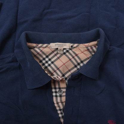 Burberry London 3x Polo Shirts Size S ca. 47-55cm - Blue/Yellow/Navy