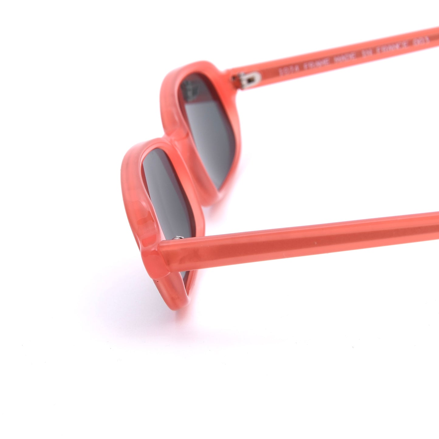 Vintage Lunettes IDC Sunglasses Mod. I074 Made in France - Pink-Orange