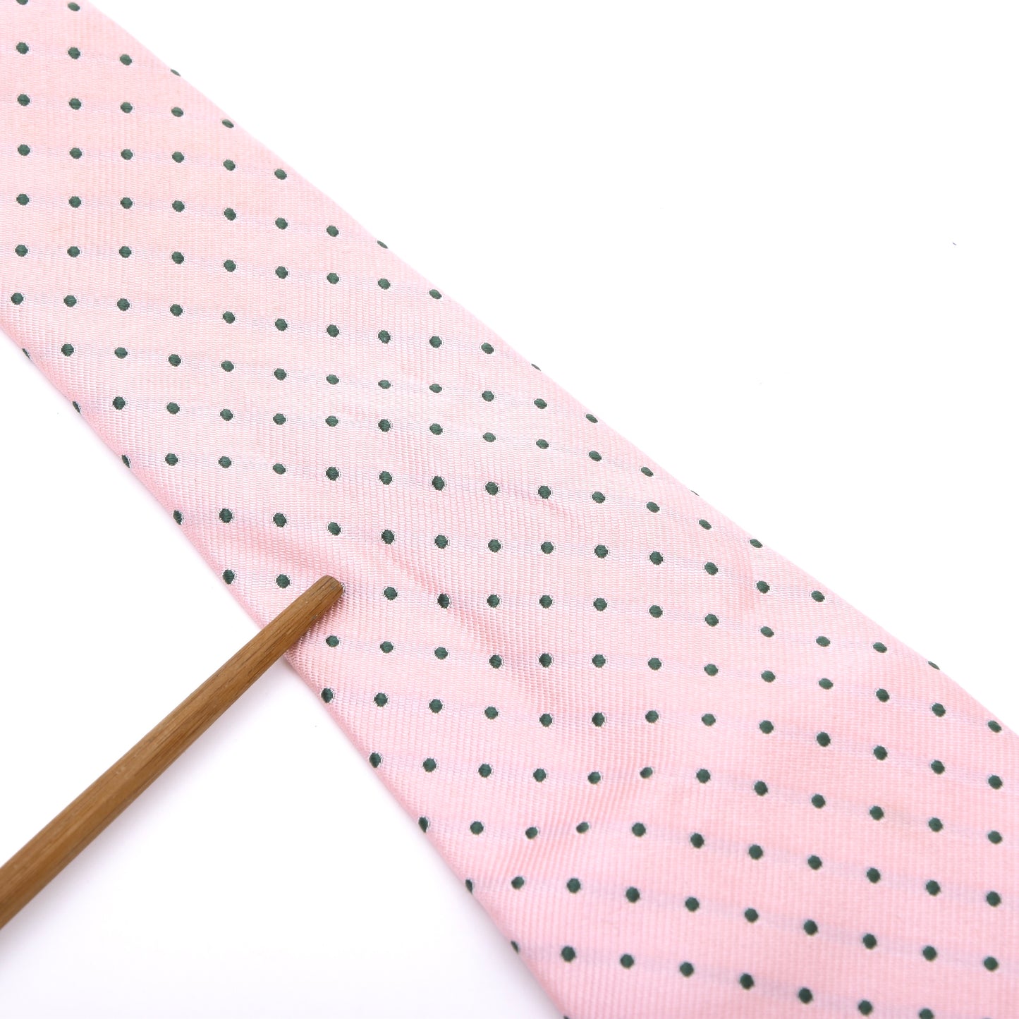Gössl Silk Tie ca. 145.5cm/9.5cm - Pink Polka Dot