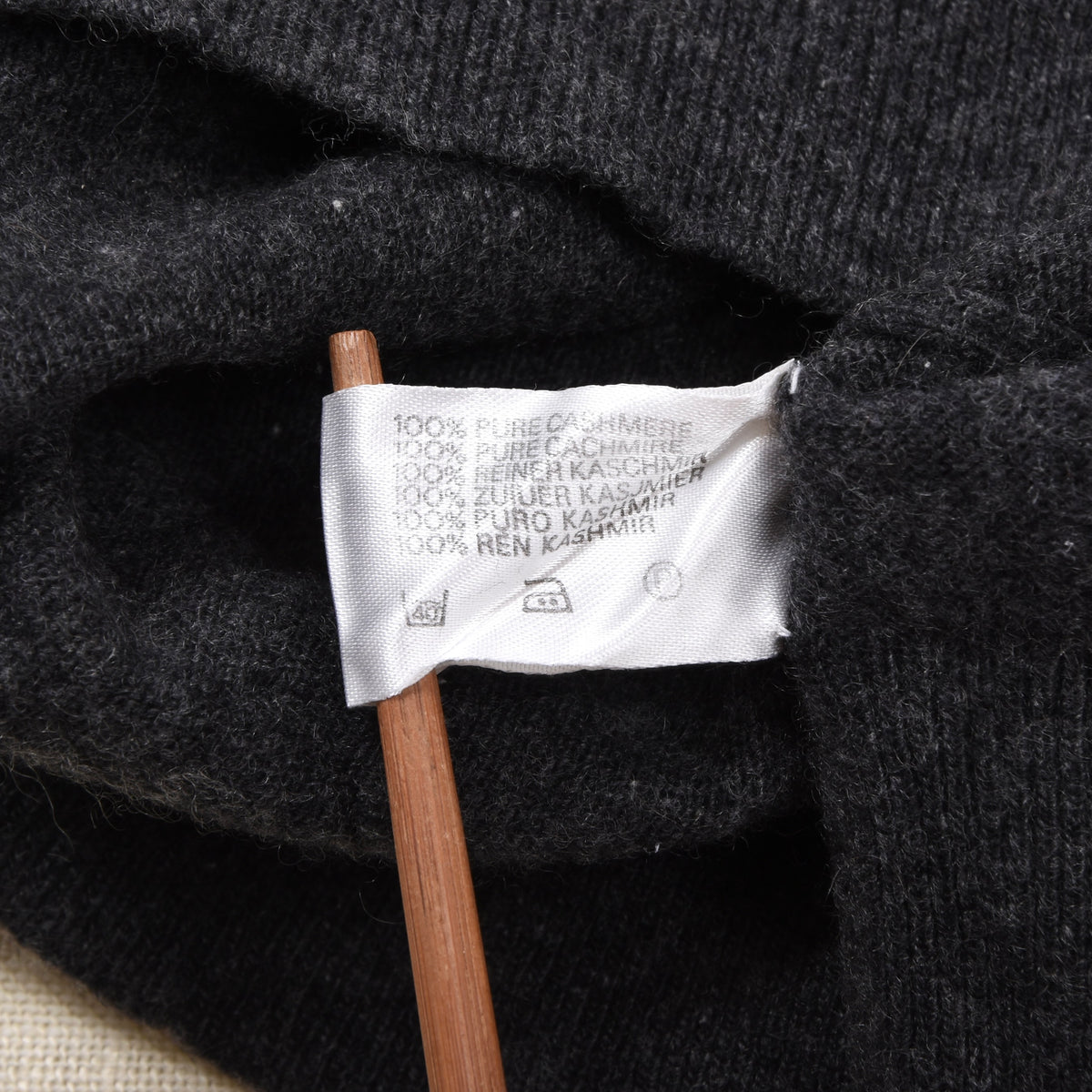 Vintage Peter Scott 100% Kaschmir Pullunder Gr. 46 Made in Scotland - Grau