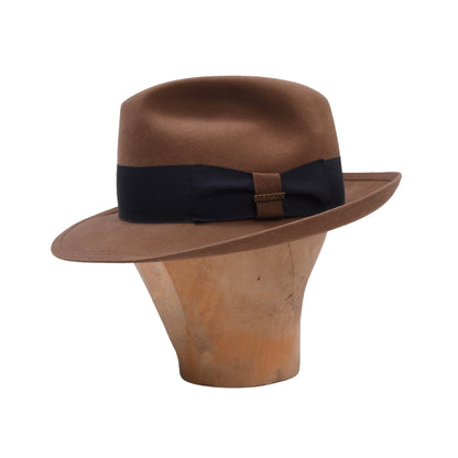 Stetson Royal Hat 6.5cm Brim Size 57 - Tan/Brown