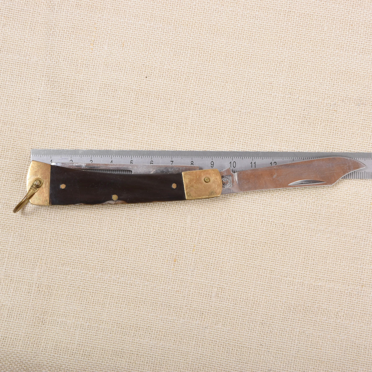 Vintage Picknick-Taschenmesser mit Horngriff