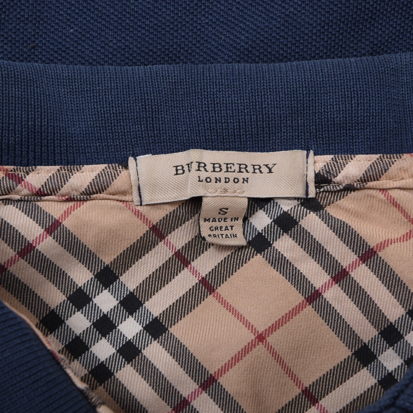 Burberry London 3x Polo Shirts Size S ca. 47-55cm - Blue/Yellow/Navy